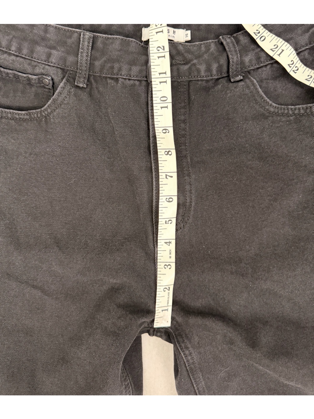 DISSH High-Rise Black Denim Shorts Black Size US 10 - Picture 8 of 9